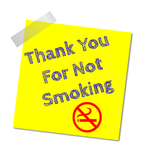 Gracias por no fumar