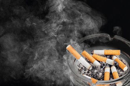 Cigarrillos que contienen grandes cantidades de sustancias peligrosas. 
