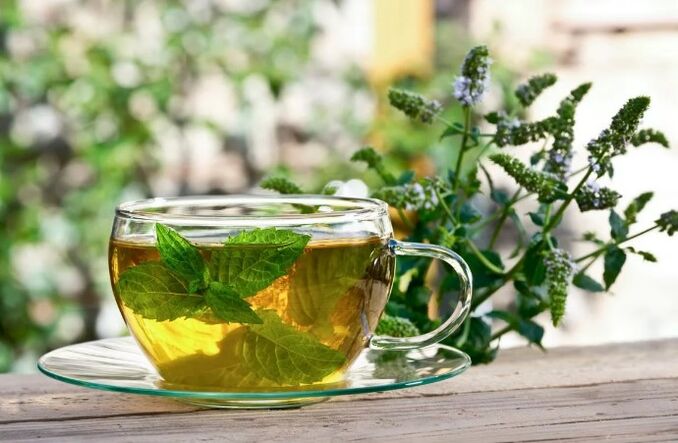 Té de menta